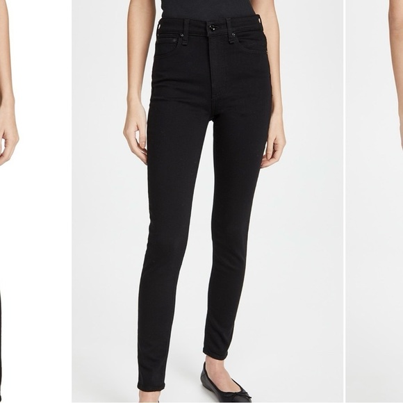 Rag & Bone Nina Jeans high rise ankle size 24 skinny jeans - Picture 1 of 9